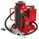 Big Red Pneumatic Air Hydraulic Bottle Jack With Manual Hand Pump, Red (used)