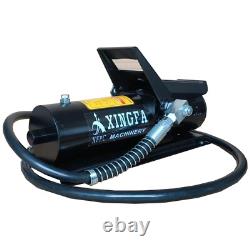 Black XF-Air Hydraulic Pump 10,000 PSI 1.7L Reservoir NPT 3/8 Oil Outlet