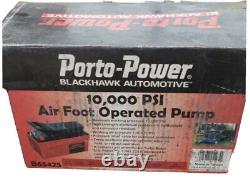 Blackhawk Air Powered Foot Pedal Controlled Hydraulic Pump B65425 10,000 PSI