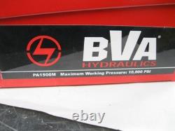 Bva Hydraulics Air Pump, Pa1500m, Double Acting, 2 Speed New