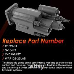 C102 PTO Dump Pump Hydraulic Cylinder Air Shift Direct Mount 7/8 13-T Spline