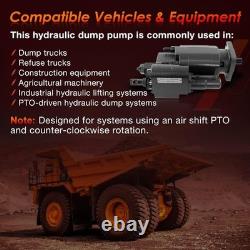 C102 PTO Dump Pump Hydraulic Cylinder Air Shift Direct Mount 7/8 13-T Spline