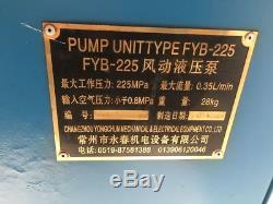CHANGZHOU PUMP UNIT FYB-225 225 MPa AIR HYDRAULIC PUMP/ BOLT TENSIONER PUMP
