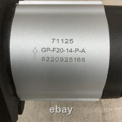 CHIEF GP-F20-14-P-A Hydraulic Gear Pump 0.85cu in/rev