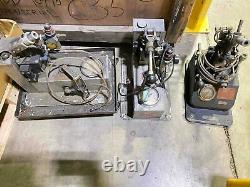 DEUSTCH Pneumatic Air Over Hydraulic Pump Set Runs Swage Tooling 3pc Lot