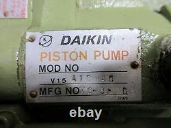 Daikin Hydraulic Oil Motor M15a1-2-30 Pump V15 Air-40 V15a1r-40 Warranty