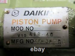Daikin Hydraulic Oil Motor M15a1-2-30 Pump V15 Air-40 V15a1r-40 Warranty