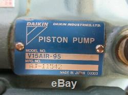 Daikin Mori Seiki Sl1 Hydraulic Motor Pump M8a1x-1-10 V15air-95 Aj-11542