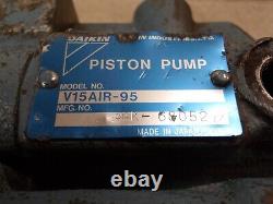 Daikin V15air-95 Hydraulic Piston Pump, #111249g Used