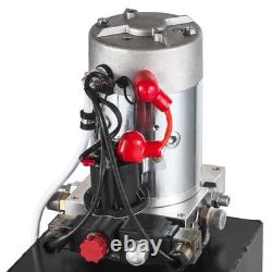 Double Acting Hydraulic Pump Dump Trailer 8 Quart 12V DC Unit Pack Power Unit