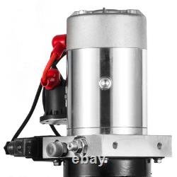 Double Acting Hydraulic Pump Dump Trailer 8 Quart 12V DC Unit Pack Power Unit