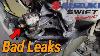 Dripping Nasty Leak 1990 Suzuki Swift Pontiac Firefly Power Steering Leaks Pressure Hose Replace