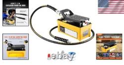 Durable 10000 PSI Air Hydraulic Pump Aluminum 0.42 Gal Oil Reservoir Foot