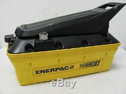 ENERPAC 82C-0AP Turbo II Air Hydraulic Pump, Air Powered