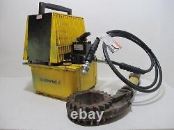 ENERPAC PAM1042 10K PSI Air Hydraulic Pump PAM-1042 10 Ton Cylinder RC 106 462