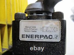 ENERPAC PAM1042 10K PSI Air Hydraulic Pump PAM-1042 10 Ton Cylinder RC 106 462