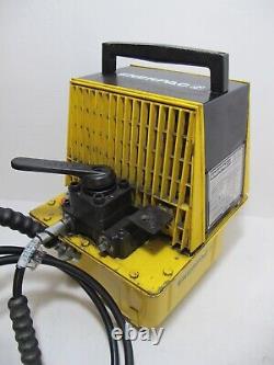 ENERPAC PAM1042 10K PSI Air Hydraulic Pump PAM-1042 10 Ton Cylinder RC 106 462