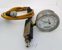 ENERPAC PATG1105N TURBO 2 AIR DRIVEN HYDRAULIC FOOT PUMP 700 BAR WithACCESSORIES