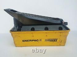ENERPAC PATG-1102N TURBO II Air Operated Hydraulic Foot Pump 10000 PSI