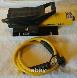 ENERPAC PA-133 Air Powered Hydraulic Pump Capacity PSI 10,000 with Hose. DEMO