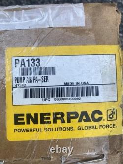 ENERPAC PA 133 Foot Operated Air Hydraulic Pump