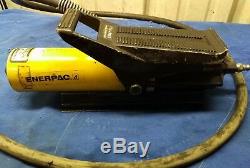 ENERPAC PA-136 Air Hydraulic Portable Power Pump 3000 Psi With Hose
