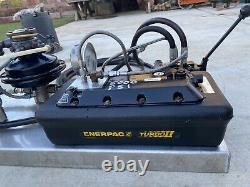 ENERPAC TURBO II AIR HYDRAULIC PUMP With TELEDYNE SPRAGUE AIR DRIVEN PUM