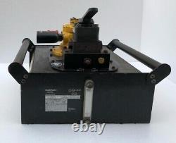 ENERPAC ZA4620MX-G PNEUMATIC AIR HYDRAULIC PUMP/ POWER PACK With 4WAY VALVE #2