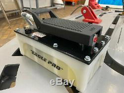 Eagle Pro Air Hydraulic Foot Pump 10,000 PSI Foot Pedal Frame Machine Press