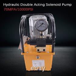 Electric Driven Hydraulic Pump Air Hydraulic Pump Double Solenoid Valve 7L 750W