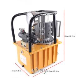 Electric Driven Hydraulic Pump Power Unit Double-acting with 1.8M Oil Hose AC 110V