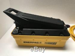 Enerpac 1Z907 Turbo 2 Air Driven Hydraulic Pump 700 Bar/10,000 PSI WithAccessories