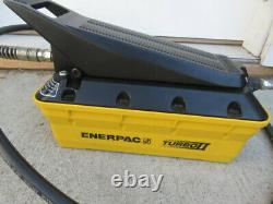 Enerpac 1z907 patg1102n turbo II hydraulic foot switch air pump 10000 psi
