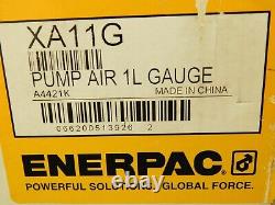 Enerpac Air Driven Hydraulic Pump 3/3 Valve 61 cu in Oil Capacity XA11G