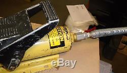 Enerpac Air / Hydraulic Foot Pump- yes works