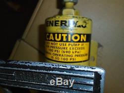 Enerpac Air / Hydraulic Foot Pump- yes works