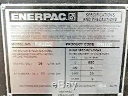Enerpac Air Hydraulic Pump Jack 3-Way 2 Position 10000PSI 2 Gal Oil Cap PAM-1022