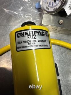 Enerpac PA133, Air Hydraulic Pump Foot 10,000 PSI New! FAST SHIPPING 6' HC7206