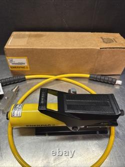 Enerpac PA133, Air Hydraulic Pump Foot 10,000 PSI New! FAST SHIPPING 6' HC7206