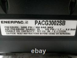 Enerpac PACG3002SB 1250 to 5000 PSI Capacity Air Powered Hydraulic Pump