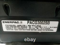 Enerpac PACG3002SB 1250 to 5000 PSI Capacity Air Powered Hydraulic Pump