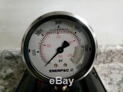 Enerpac PACG5002SB 1250 to 5000 PSI 127 Cu In Oil Cap Air Powered Hydraulic Pump