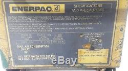 Enerpac PAM9208N-KOR Air Operated Hydraulic Pump/Power Pack 700 BAR/10,000 PSI