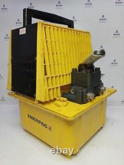 Enerpac PAM-1042 Air hydraulic pump 4/3 manual valve, 700bar/10,000psi TESTED