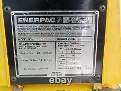 Enerpac PAM-1042 Air hydraulic pump 4/3 manual valve, 700bar/10,000psi TESTED