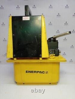 Enerpac PAM-1042 Air hydraulic pump 4/3 manual valve, 700bar/10,000psi TESTED