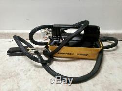 Enerpac PARG1102N 10000 PSI Cap 1/2 Gal Reservoir Cap Air Powered Hydraulic Pump