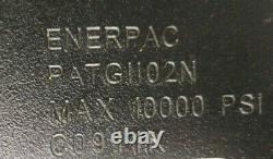 Enerpac PATG1102N TURBO Air hydraulic Hand/Foot operated pump, 700 Bar