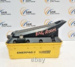 Enerpac PATG1102N Turbo II Air Hydraulic Foot Pump 10000 PSI Fast Shipping