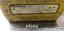Enerpac PATG1102N Turbo II Air/Hydraulic Foot Pump 10K. Ships Oil Drained. Lot#5